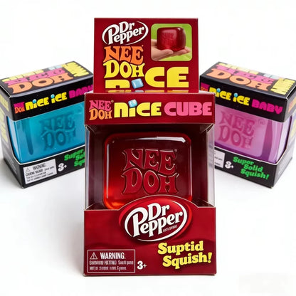 Needoh Nice Cube Sensory Stress Reliever Fidget Tool For Anxiety & Focus Desk Sensory Cube For Adults & Kids Birthday Gift